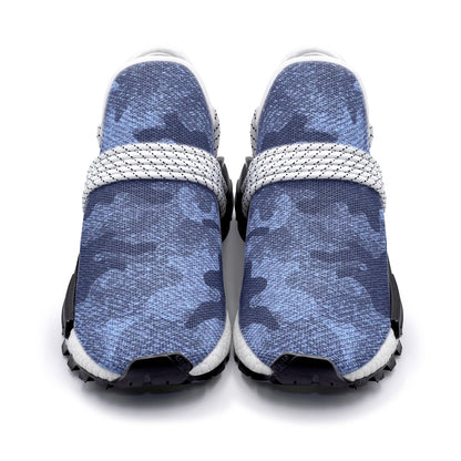 Lightweight Camo Sneakers | Denim Blue Camouflage