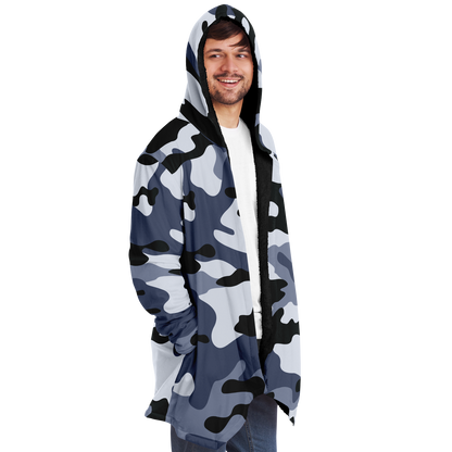 Camo Cloak | Light Blue Camouflage | Microfleece