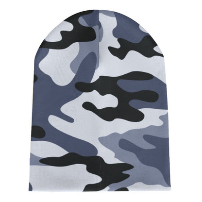 Camo Beanie | Light Blue Camouflage