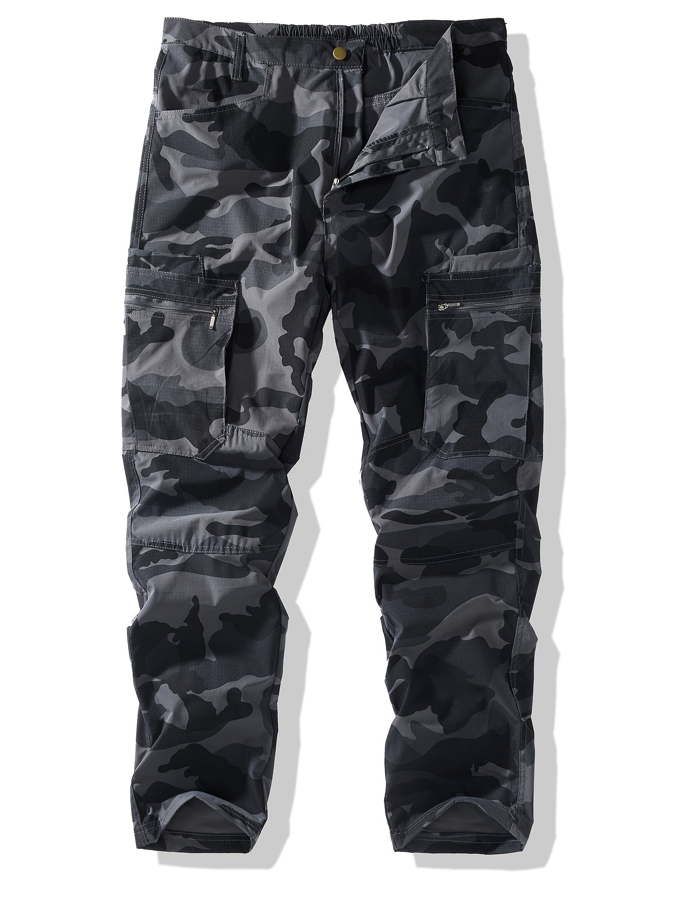 Men's Tactical Camouflage Overalls with Multi-Pockets