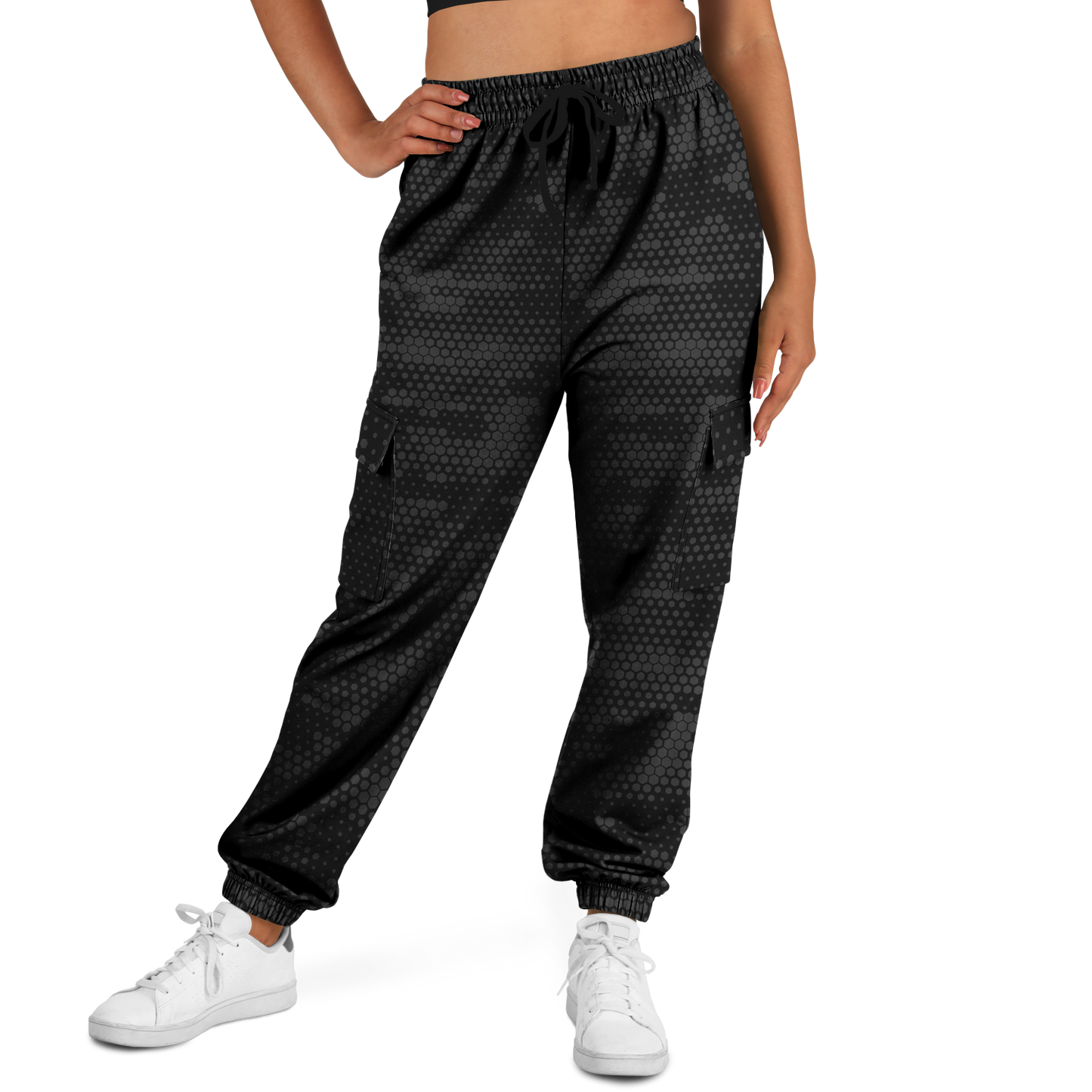 Black Camo Cargo Pants | Stylish Hive | Unisex