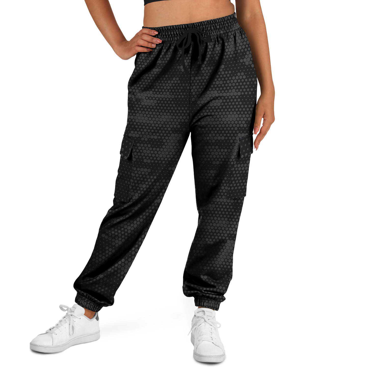 Black Camo Cargo Pants | Stylish Hive | Unisex