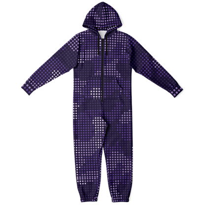 Camo Onesie | Blue LED Camouflage