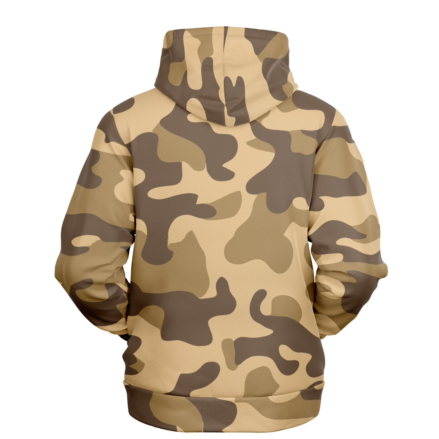 Camo Hoodie | Khaki Camouflage Pullover