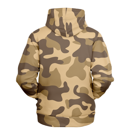 Camo Hoodie | Khaki Camouflage Pullover