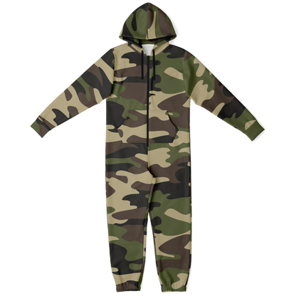 Camo Onesie | Classic Green Camouflage