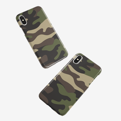 Camo Phone Case | iPhone | Classic Green Camouflage