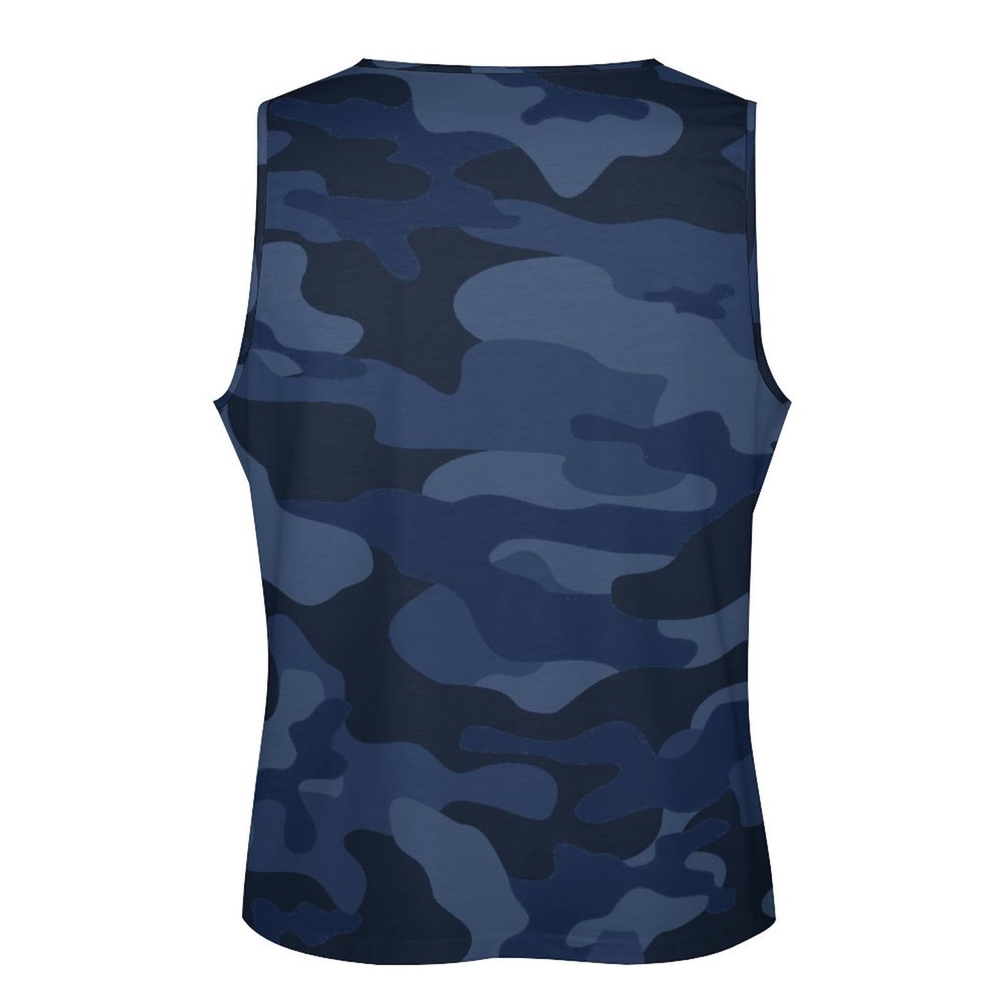 Camo Tank Top | Deep Blue Camouflage