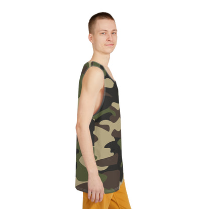 Men's Camo Tank Top | Classic Green | Loose Fit