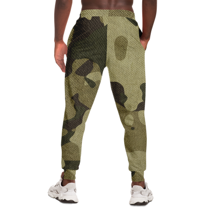 Camo Joggers | Unisex | Green Fabric Camouflage