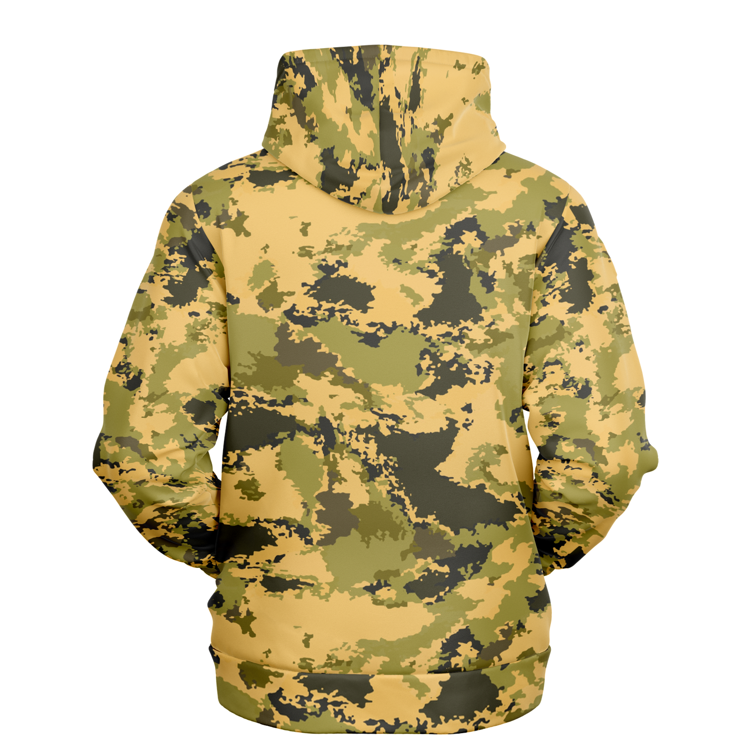 Green Camo Hoodie | Watercolor Desert Camouflage