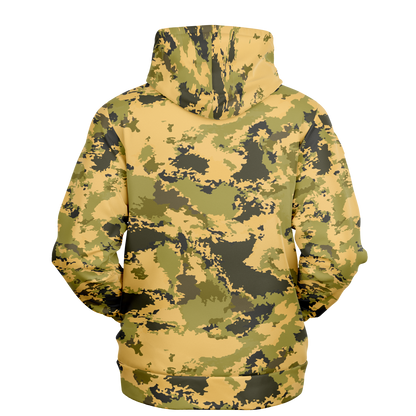 Green Camo Hoodie | Watercolor Desert Camouflage