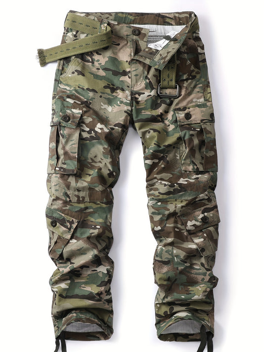 Cargo Pants Camo Pants For Men | Multi-Pockets