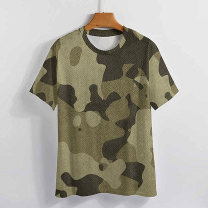 Camo Shirt | Green Fabric Camouflage T