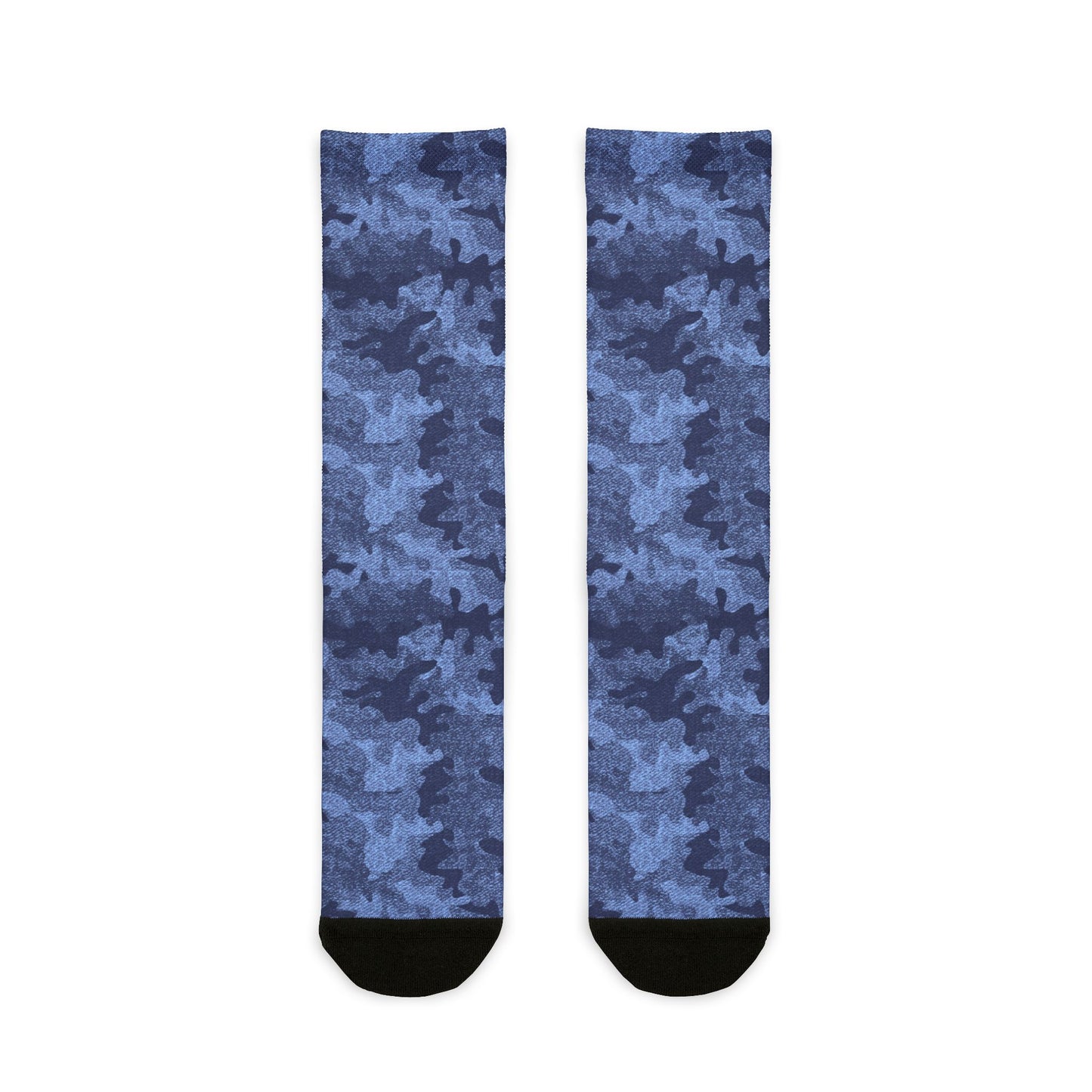 Camo Socks | Denim Blue | Sublimation Crew