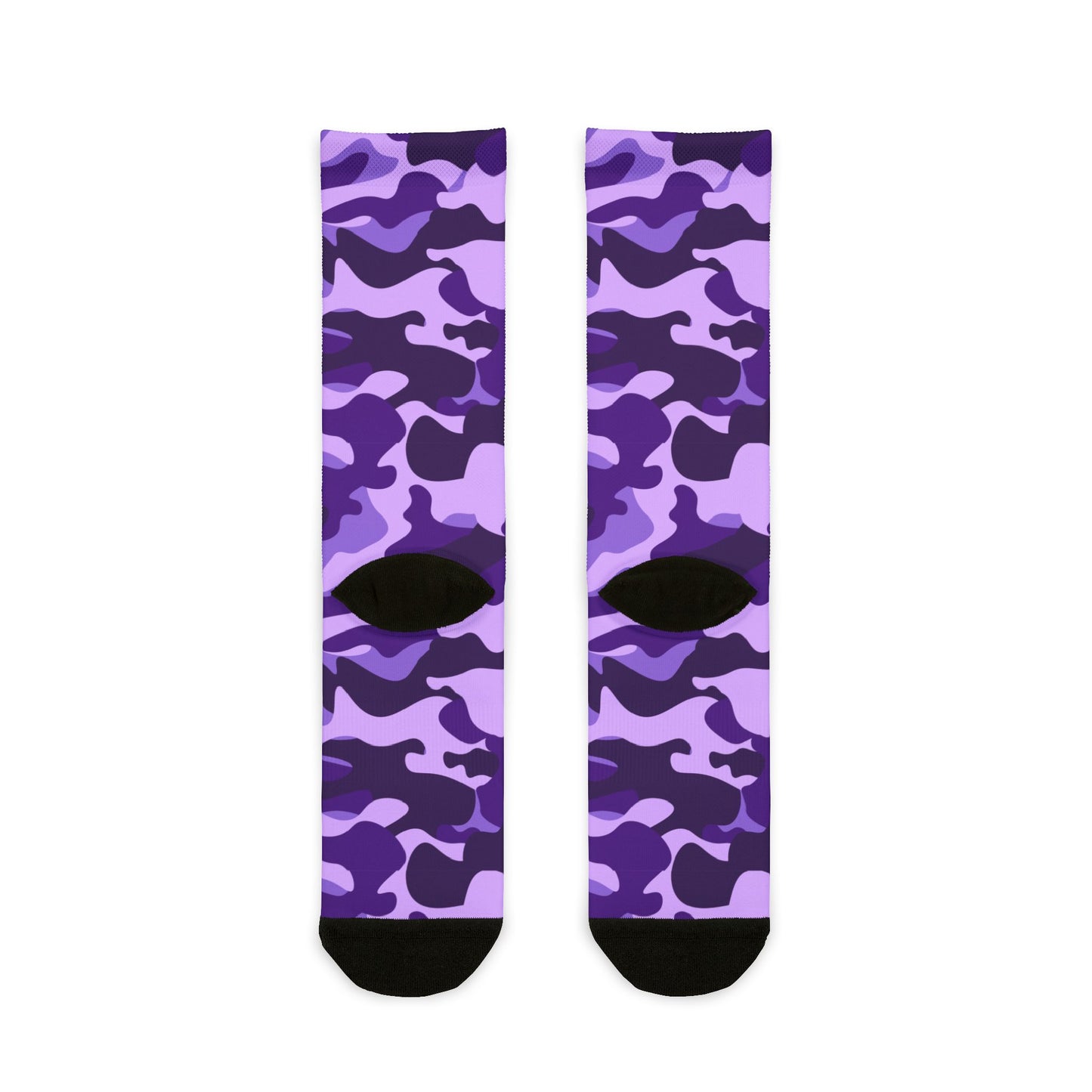 Camo Socks | Purple, Blue & Mauve | Sublimation Crew