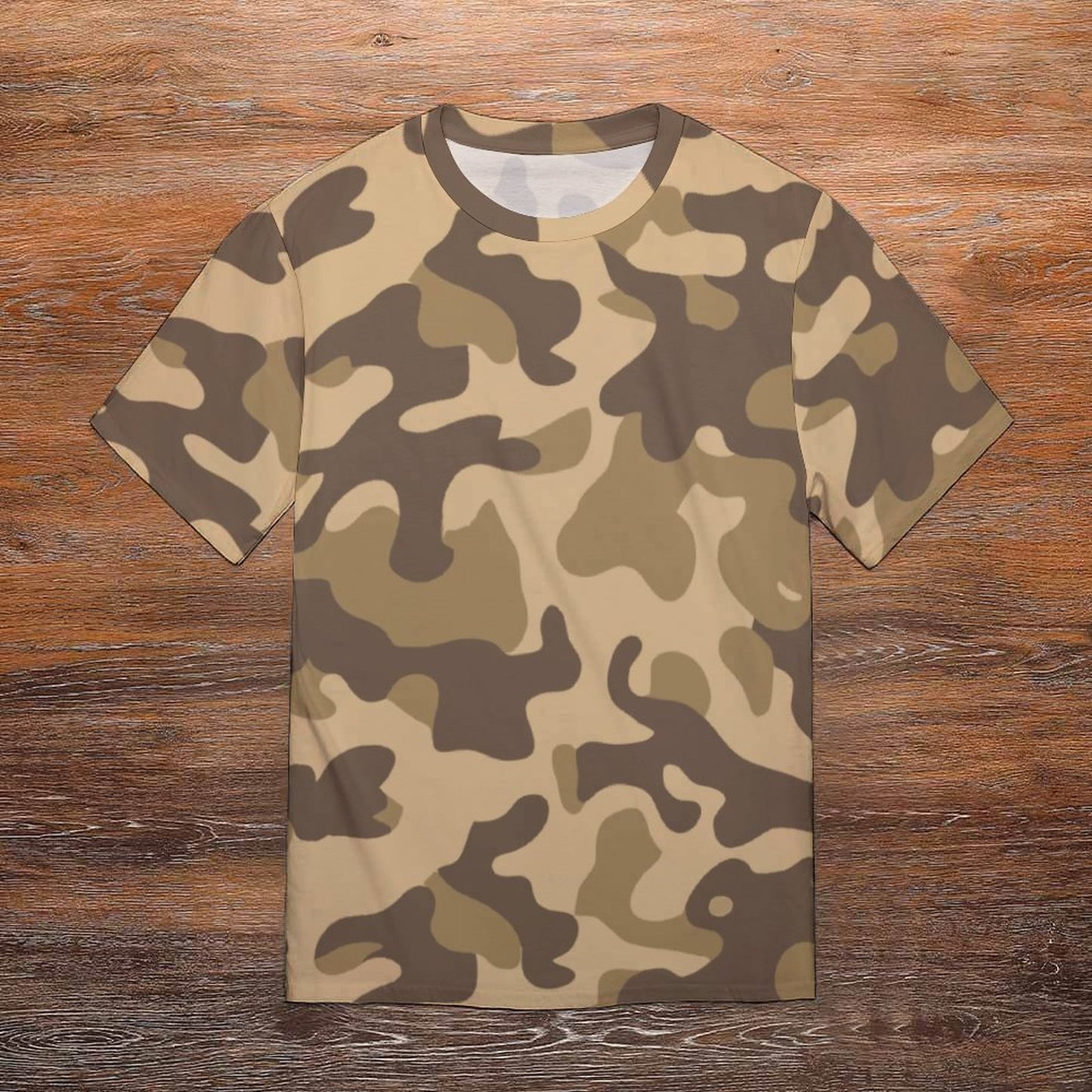 Camo Shirt | Khaki Camouflage T