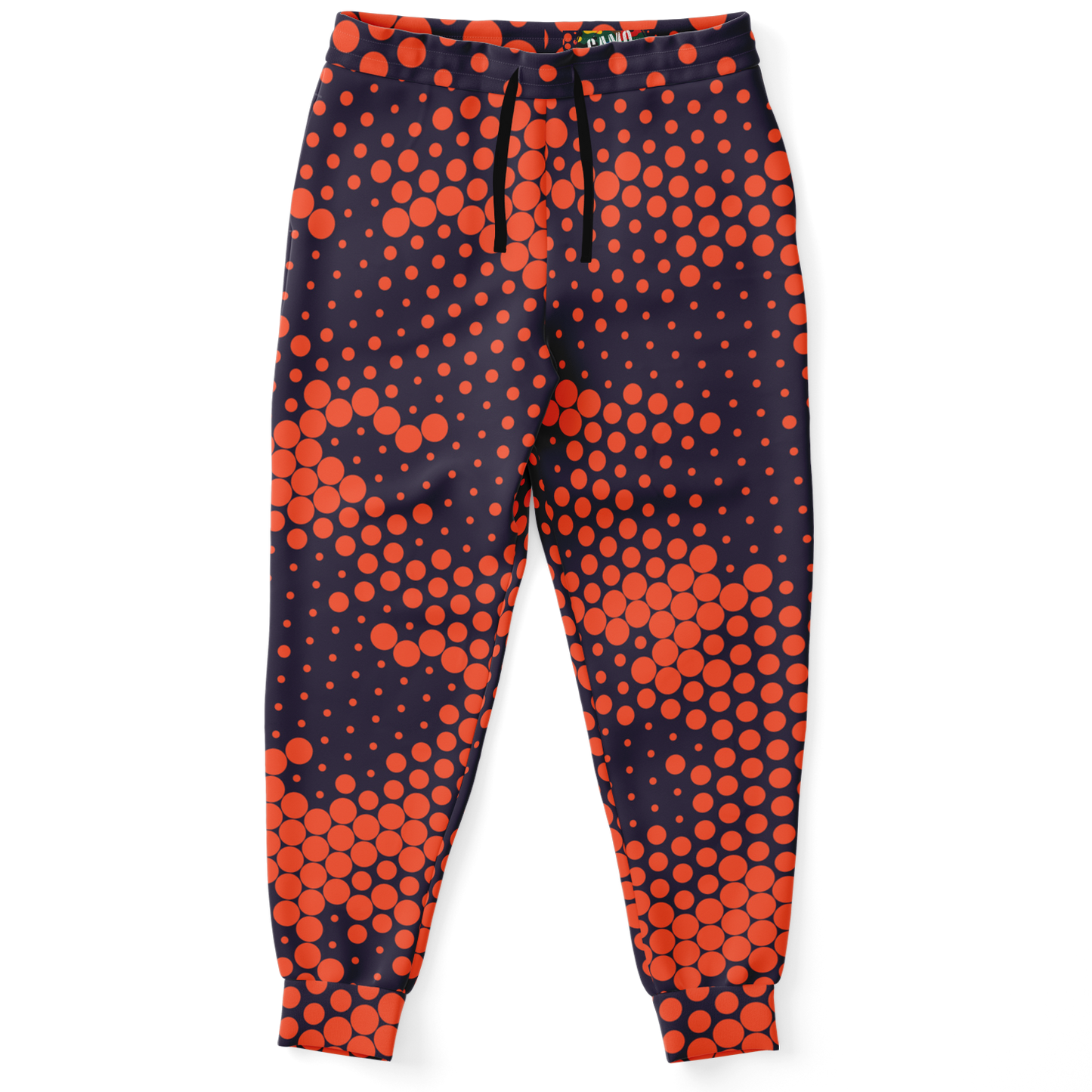 Camo Joggers | Unisex | Orange & Blue Digital