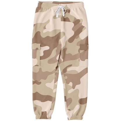 Camo Cargo Pants | Unisex | Brown Desert Camouflage