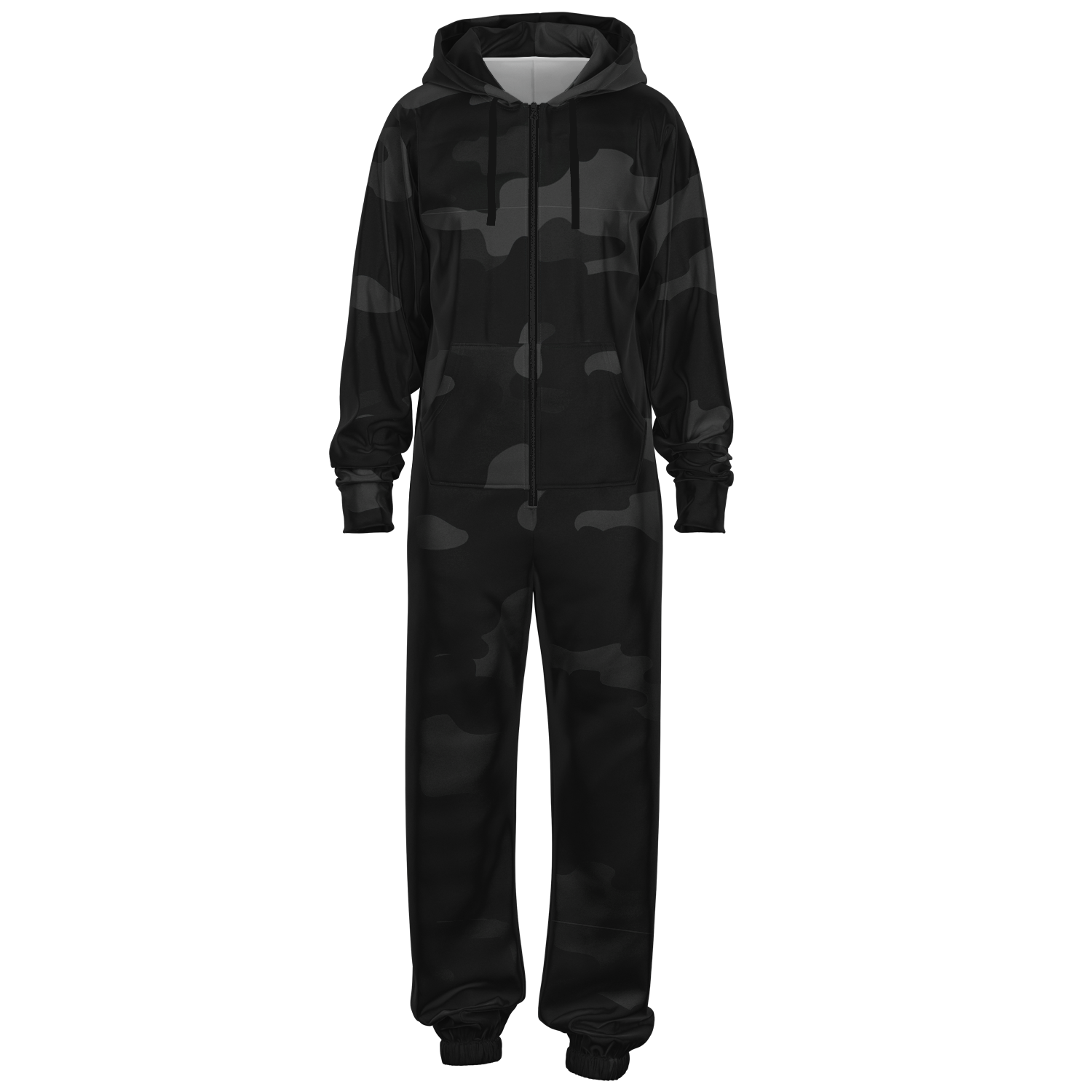 Camo Onesie | Black Camouflage