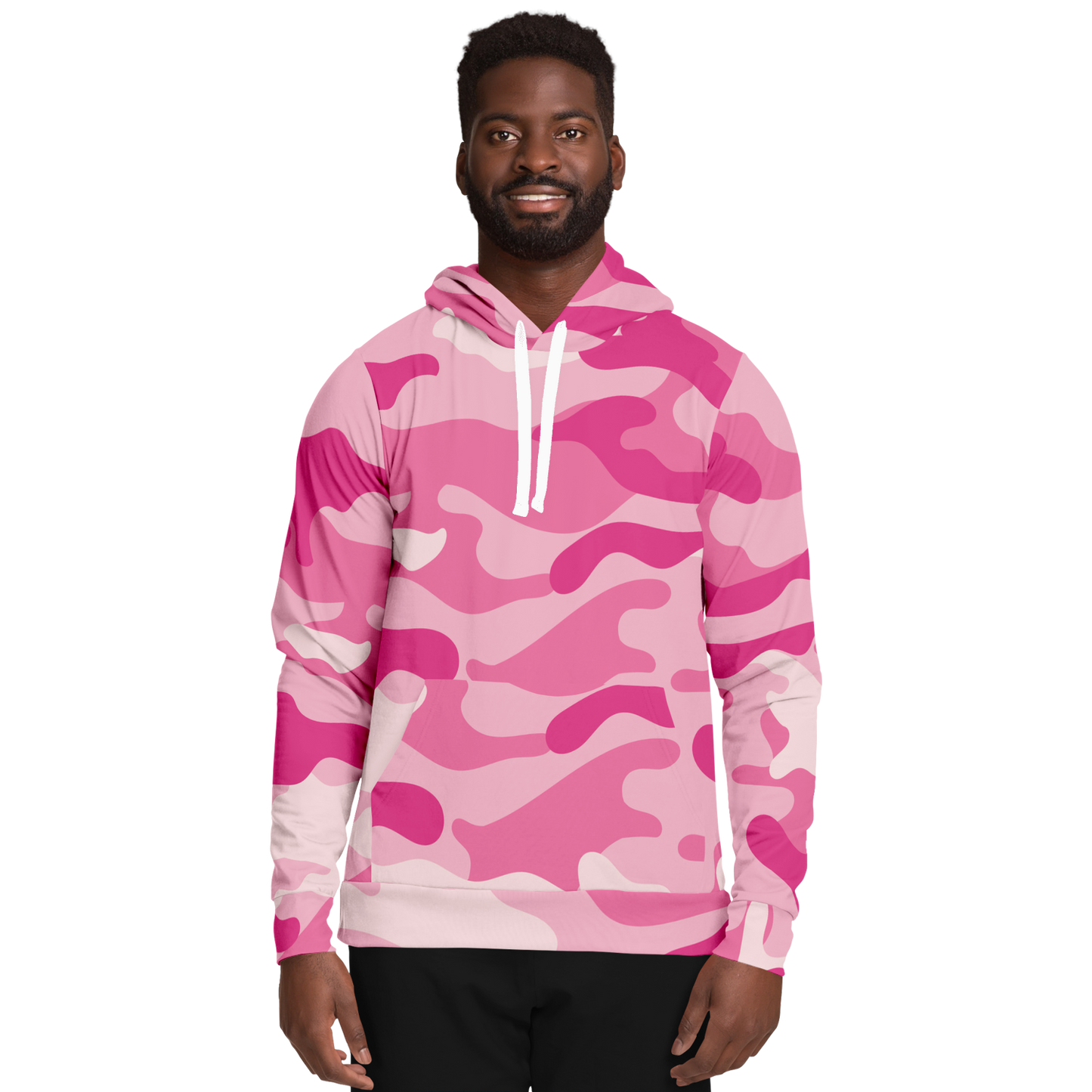 Camo Hoodie | Lavender Pink Camouflage Pullover