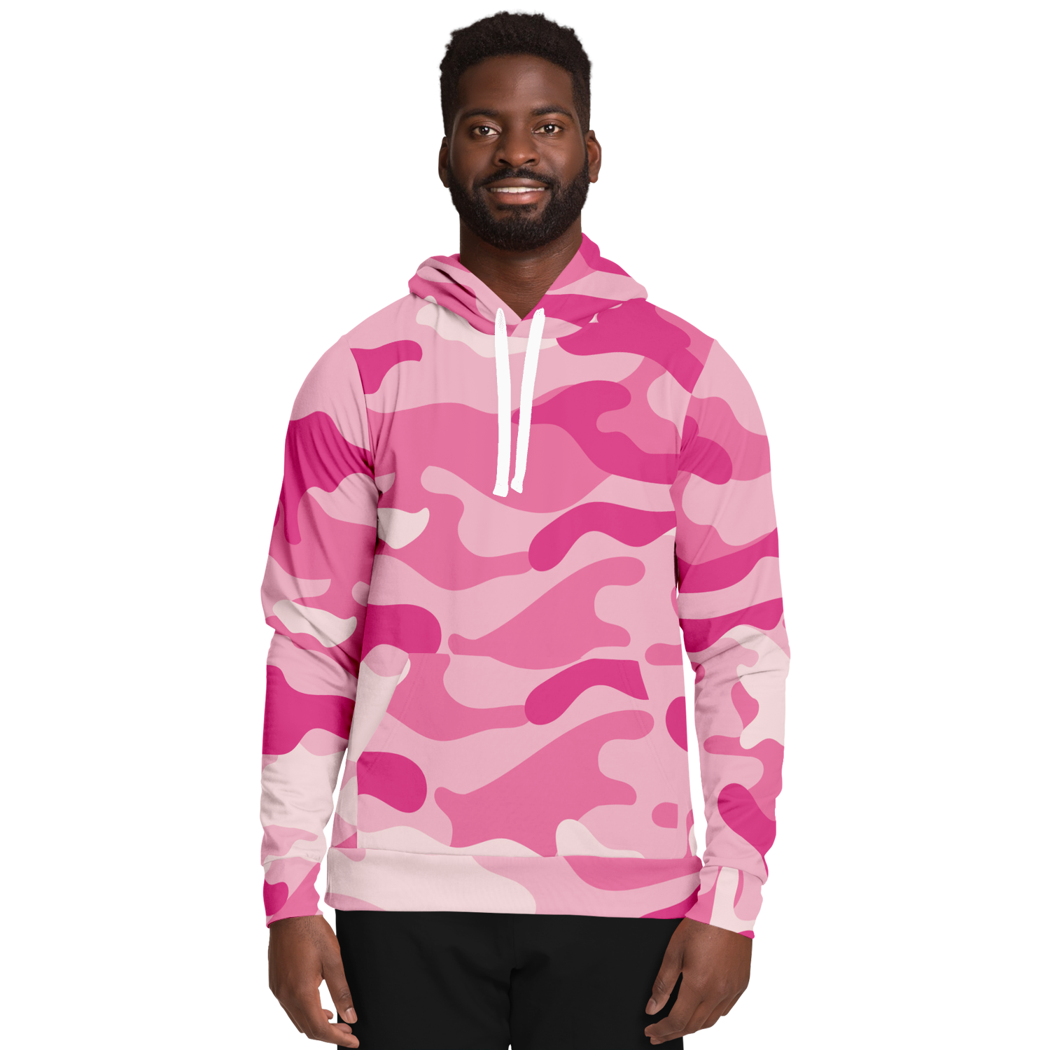 Camo Hoodie Lavender Pink Camouflage Pullover