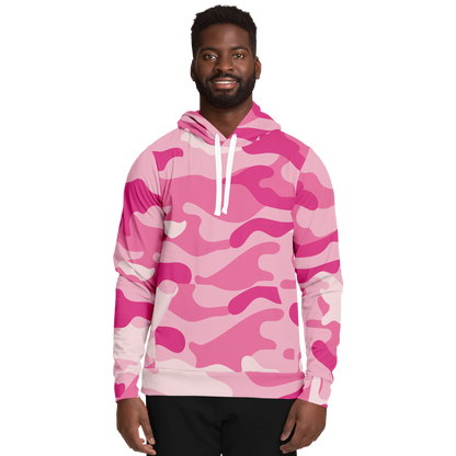 Camo Hoodie | Lavender Pink Camouflage Pullover