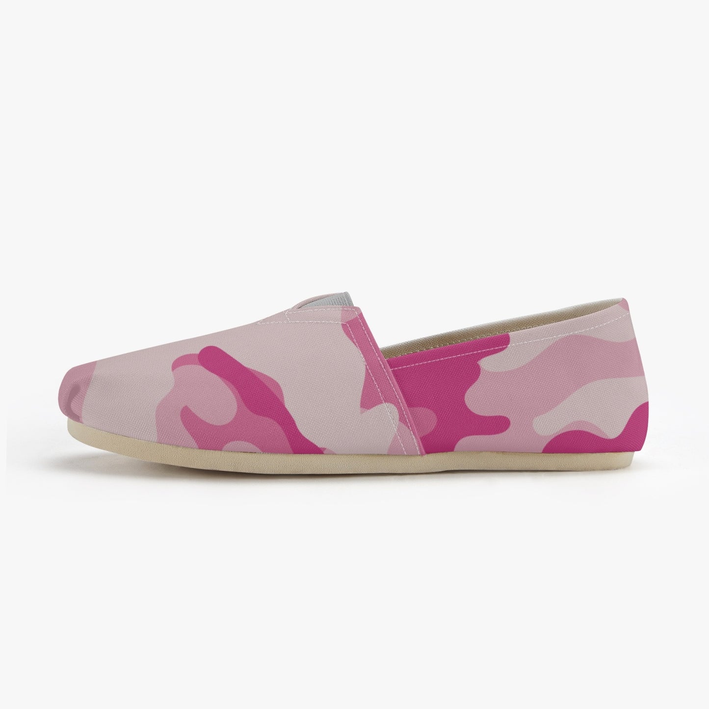 Camo Toms | Lavender Pink Camouflage Canvas Shoes