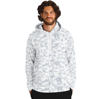 White Camo Hoodie | Army Snow Grunge