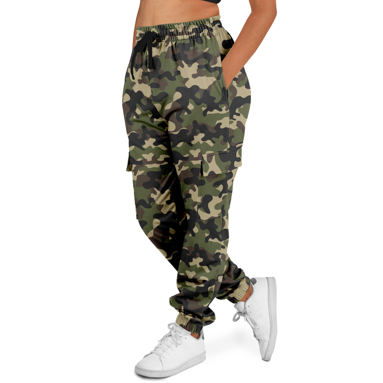 Classic Brown Camo Cargo Pants | Unisex