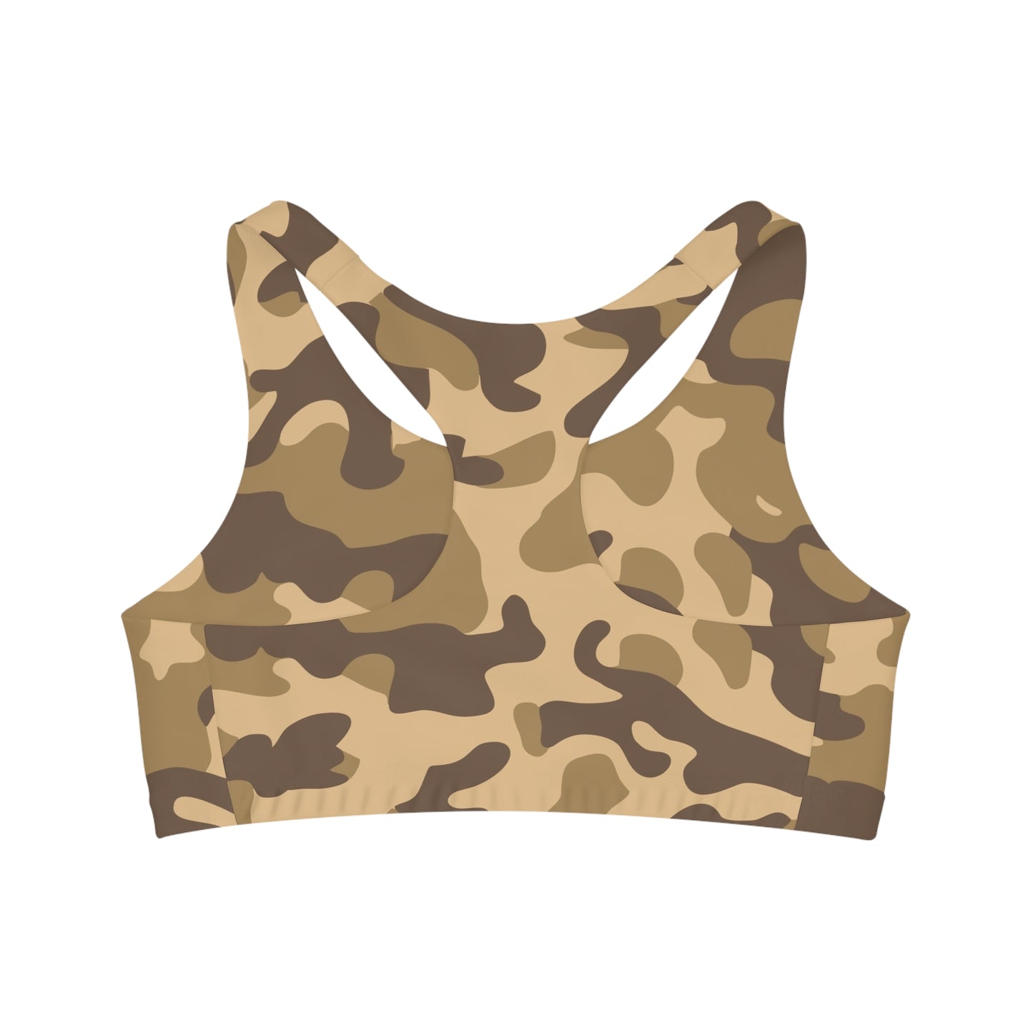 Camo Bra | Khaki Sports Camouflage