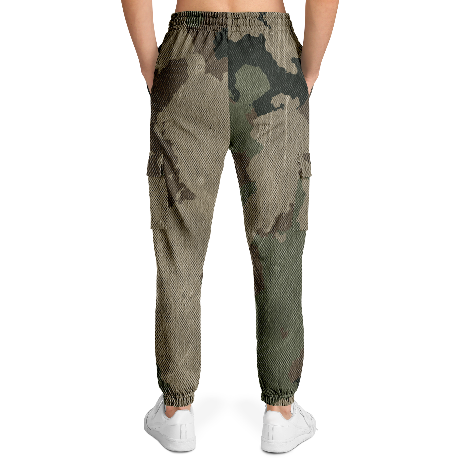 Camo Cargo Pants | Unisex | Dirty Old Brown Camouflage