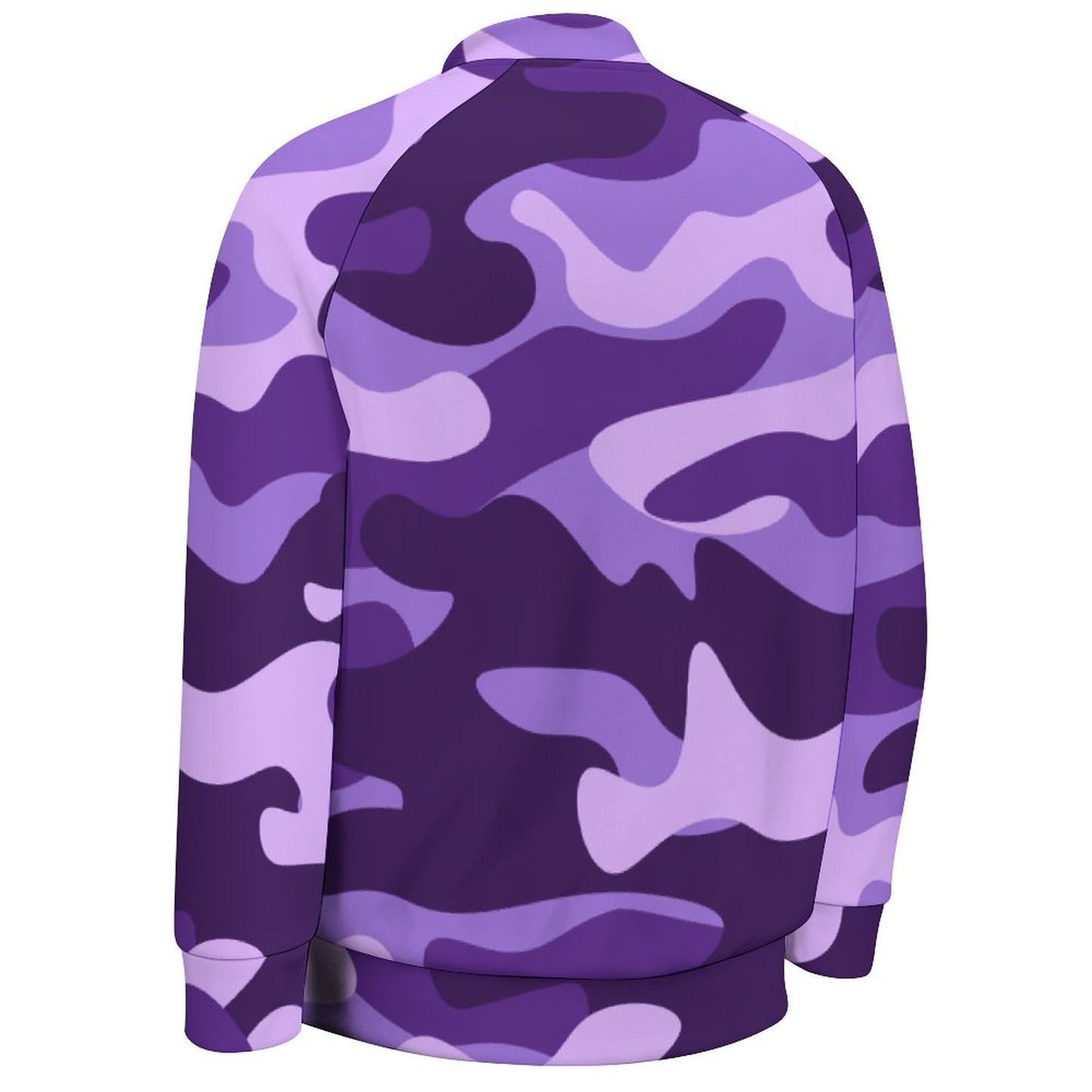 Men's Camo Jacket | Purple Purple, Blue & Mauve Camouflage