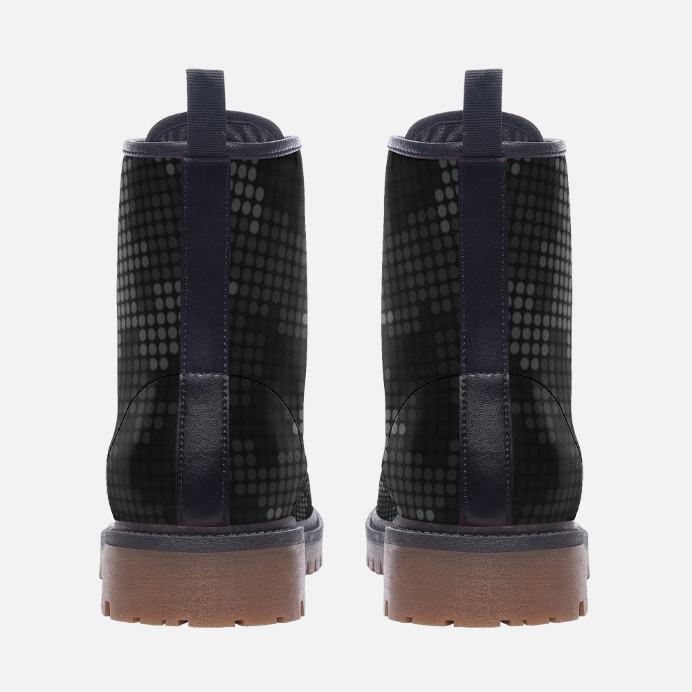 Black Camo Boots | Stylish Pixel Camouflage