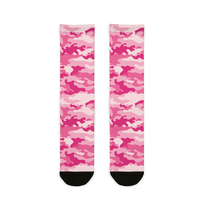 Camo Socks | Lavender Pink | Sublimation Crew