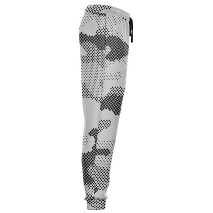 Camo Sweatpants | Black & White Digital Dotted