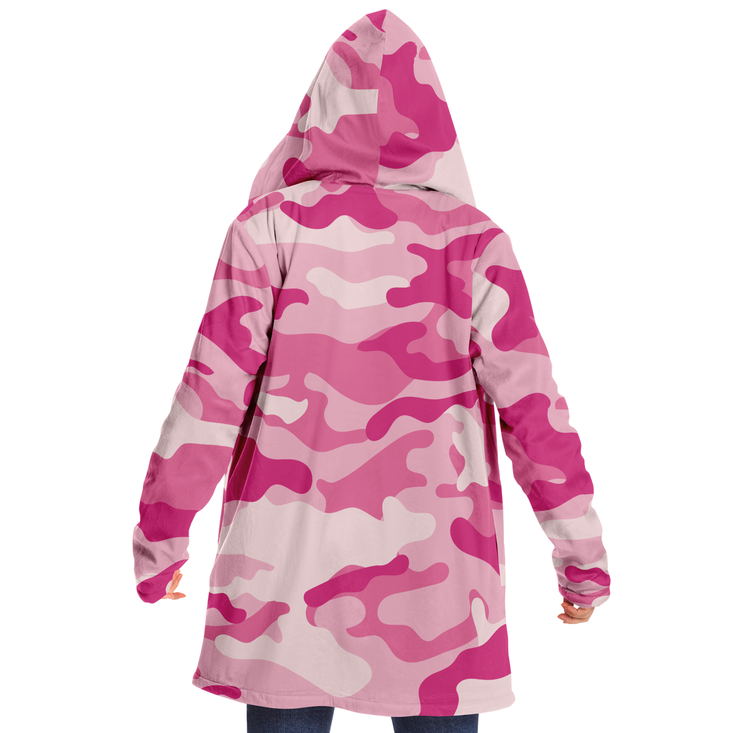 Camo Cloak | Lavender Pink Camouflage | Microfleece