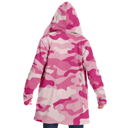 Camo Cloak | Lavender Pink Camouflage | Microfleece