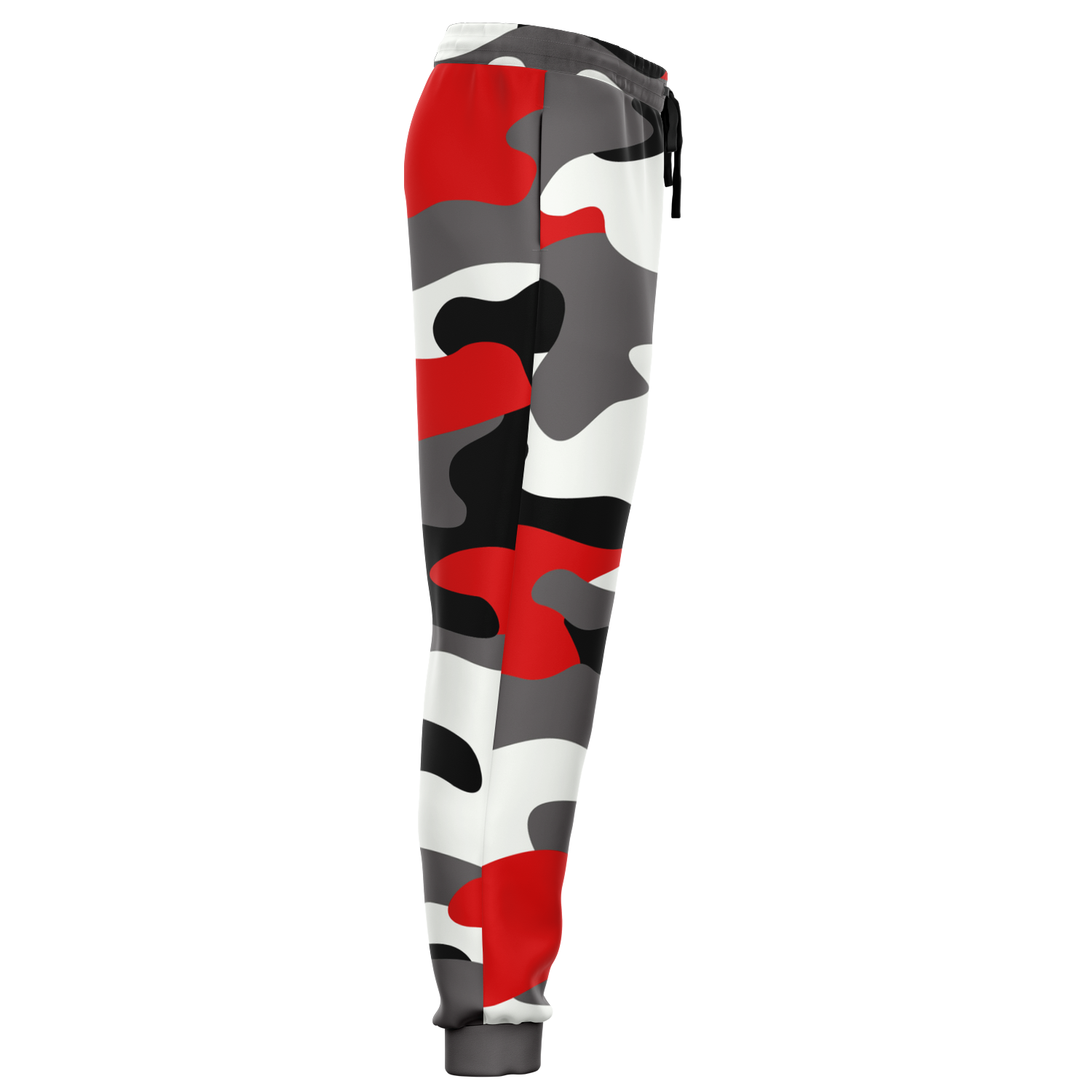 Camo Sweatpants | Unisex | Red, Black & White