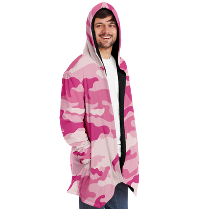 Camo Cloak | Lavender Pink Camouflage | Microfleece