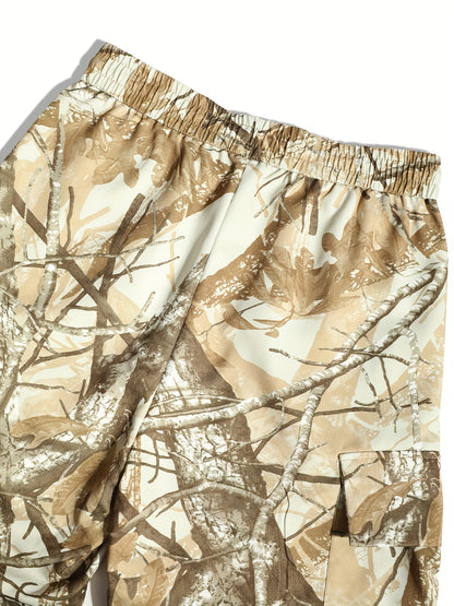 Men's Camo Cargo Pants | Loose Fit With Multiple Pockets