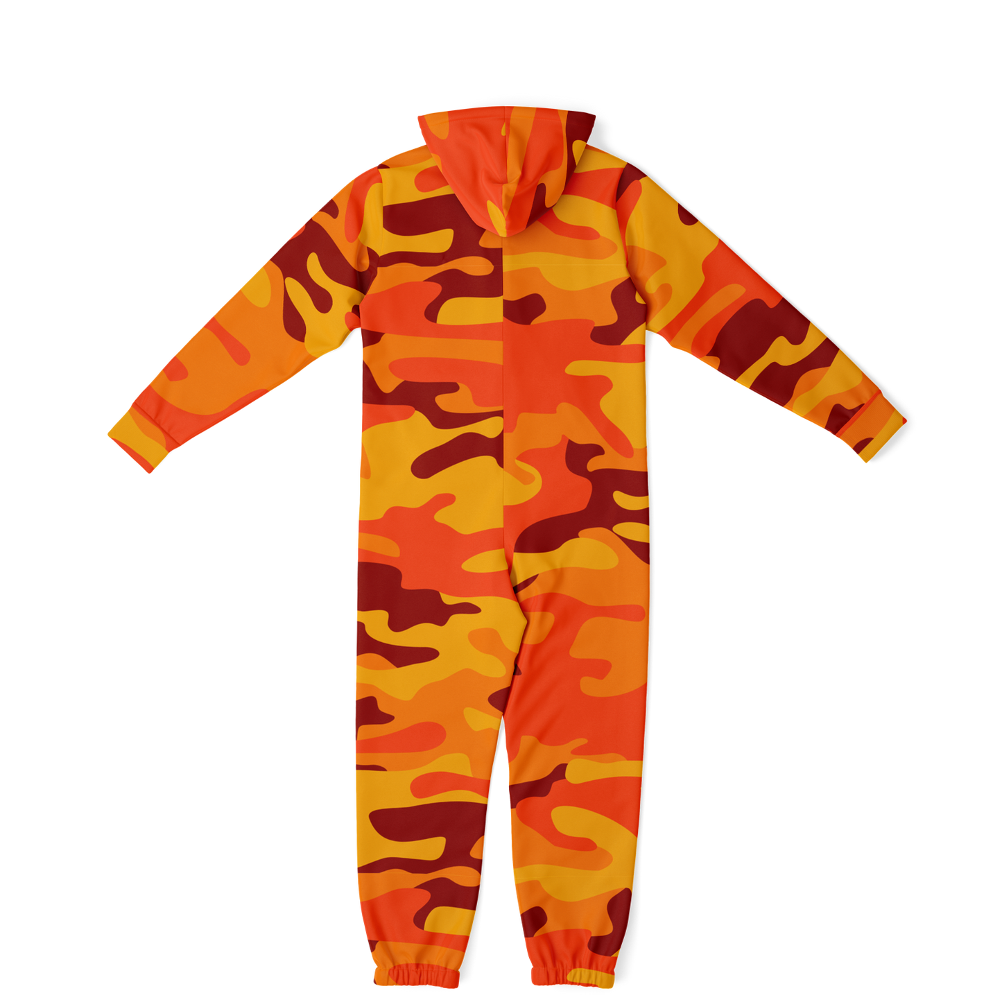 Camo Onesie | Orange and Red Camouflage