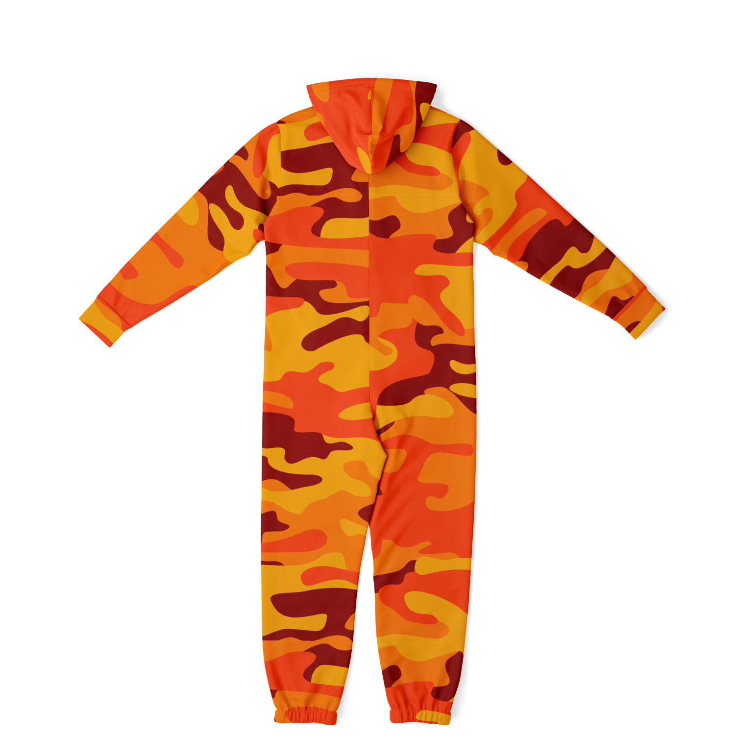 Camo Onesie | Orange and Red Camouflage