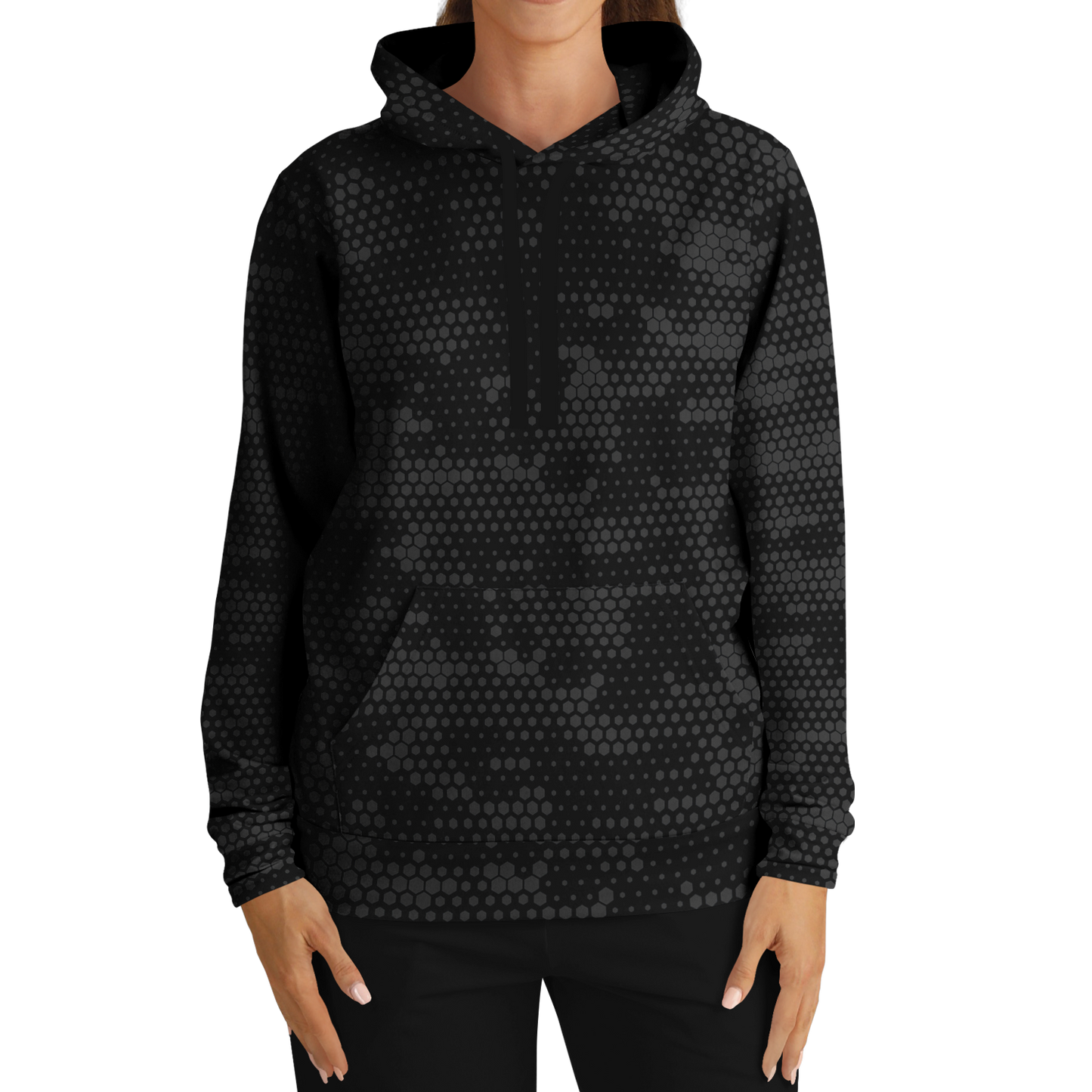 Black Camo Hoodie | Stylish Hive Camouflage