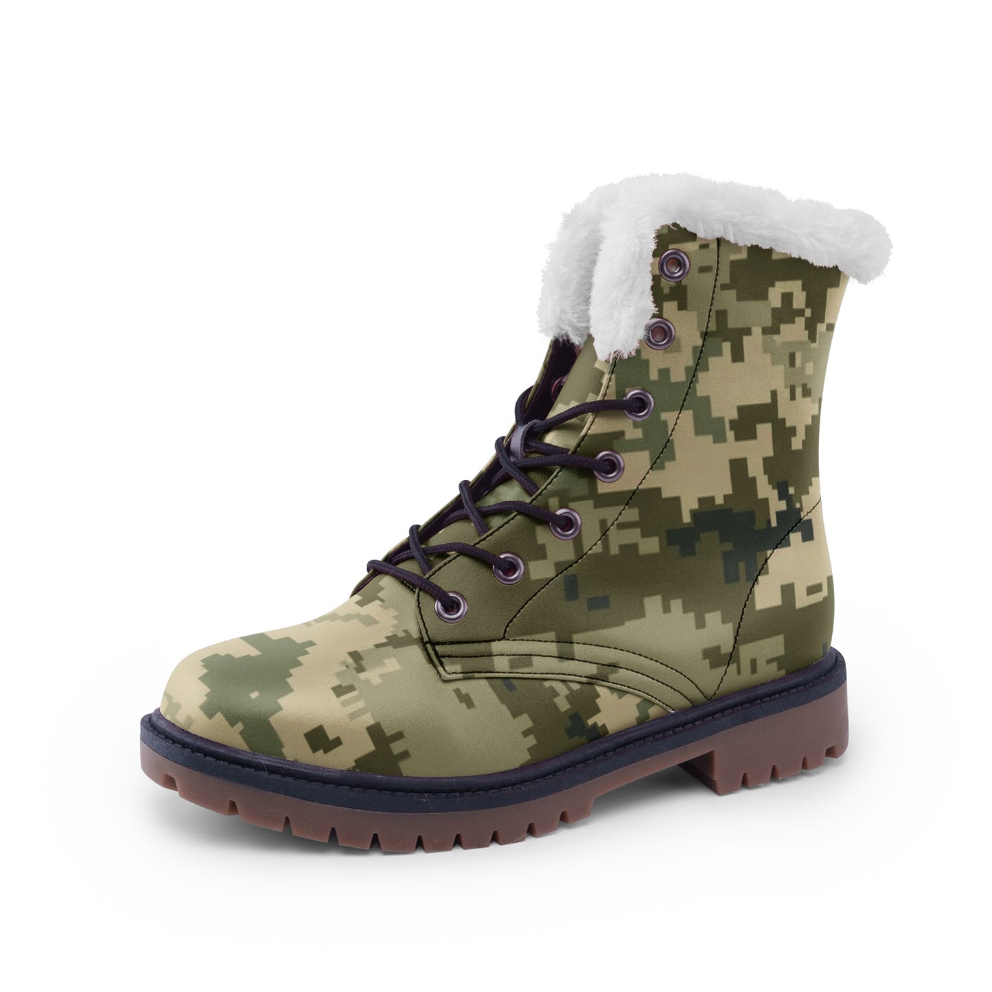 Snow Camo Boots | Ukraine Green Camouflage