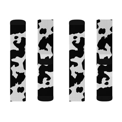 Camo Socks | Black & White Camouflage