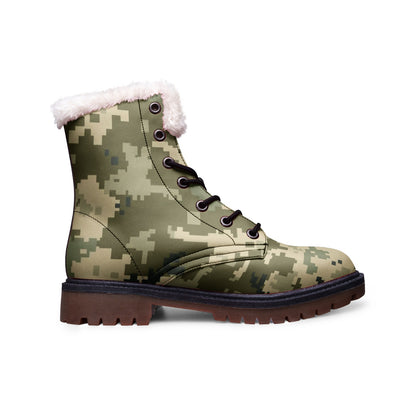 Snow Camo Boots | Ukraine Green Camouflage