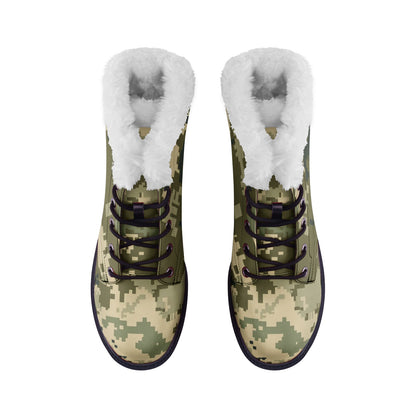 Snow Camo Boots | Ukraine Green Camouflage