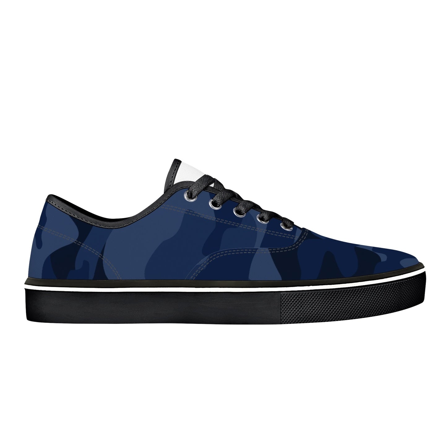 Camo Skate Shoes | Deep Blue Camouflage