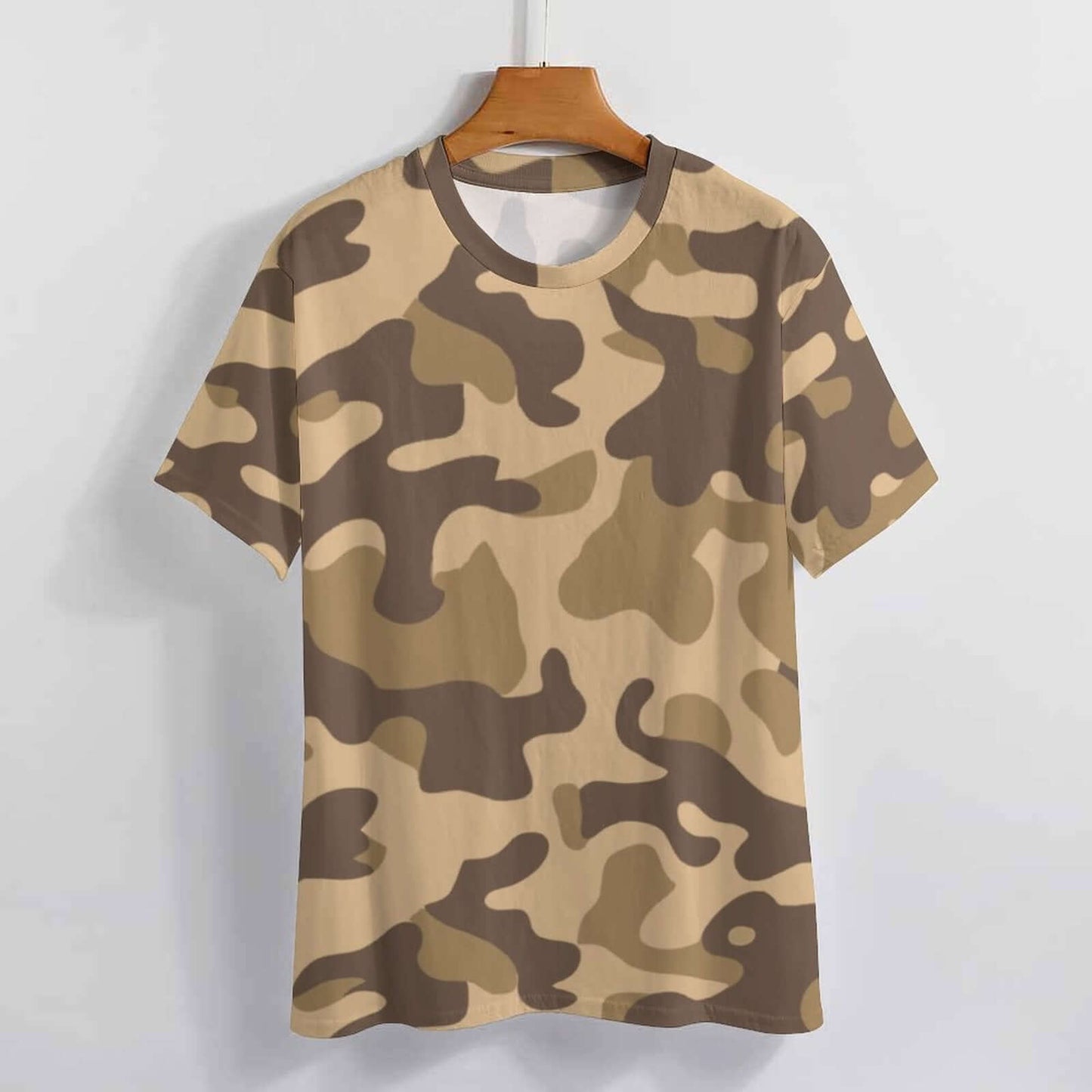 Camo Shirt | Khaki Camouflage T